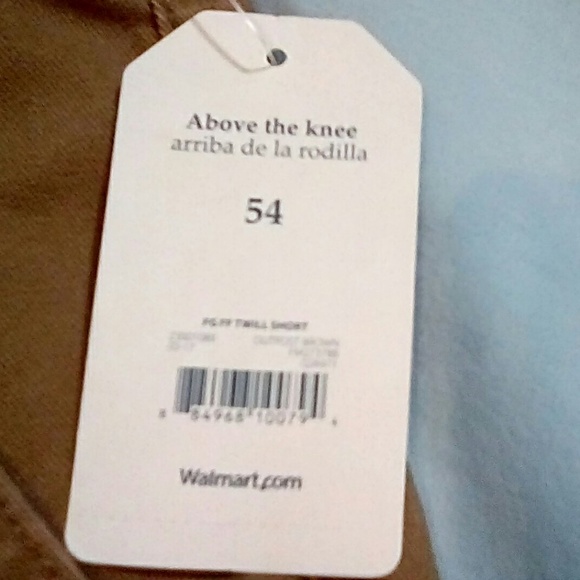 NWT Faded Glory Above the Knee Shorts Size: 54 - Picture 4 of 4